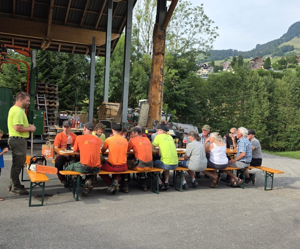 FOAG Teamevent Forstwart Werkhof